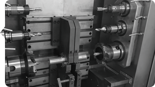 máquina refrentadora y centradora vertical