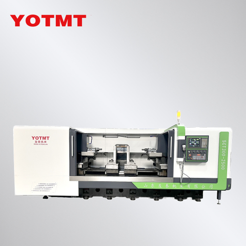 Mandrinadora CNC de doble cara con husillo de herramientas ajustable